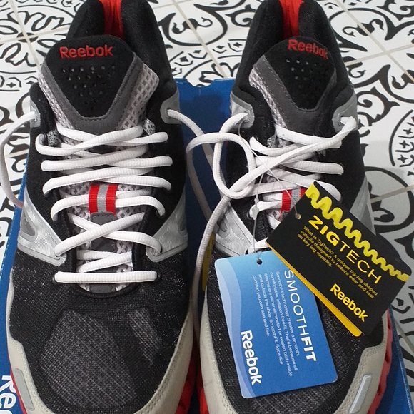 New men's reebok zigtech sports shoes, SIZE 13 -EUR 47 - Picture 1 of 9